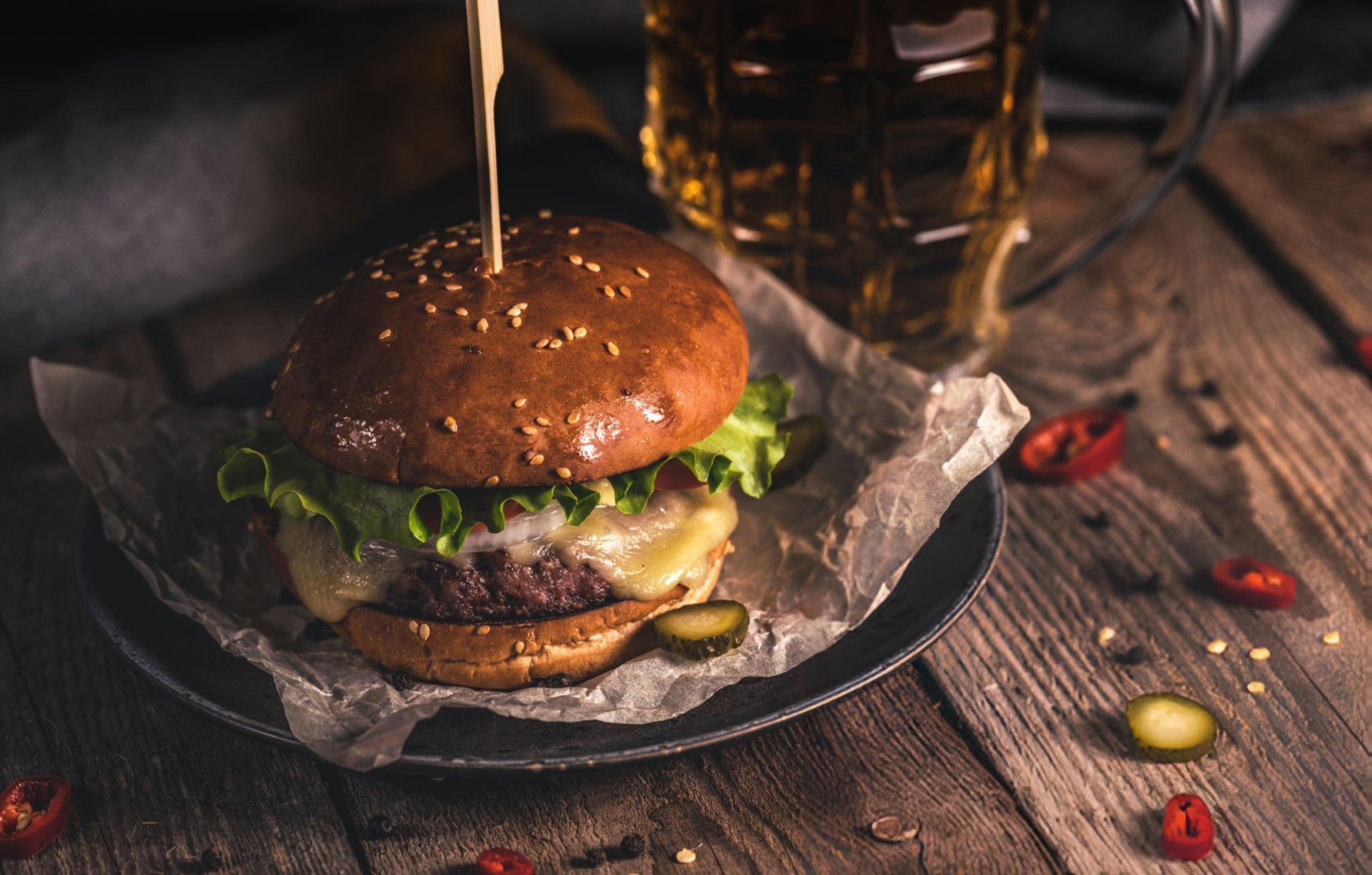 Burgers et plats - Burger gourmet